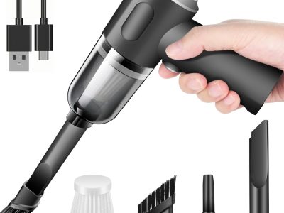 Wireless Handheld Car Vacuum Cleaner High Power Rechargeable Household Mini Vacuum, Vacuum for Desk, Home and Office Dust Cleaning, Protable Vacuum Cleaner for Car