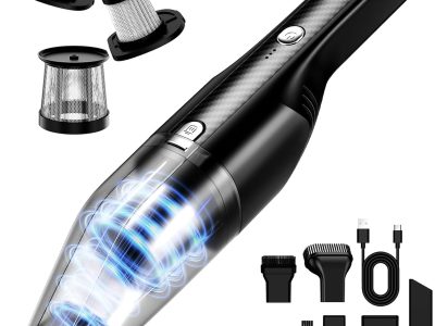 Handheld Vacuum Cordless - Car Vacuum Cleaner with 11000Pa Powerful Suction,1.2lbs Lightweight, Type-C Charge, Multiple Accessories, Portable Hand Vacuum for Home, Pet and Car